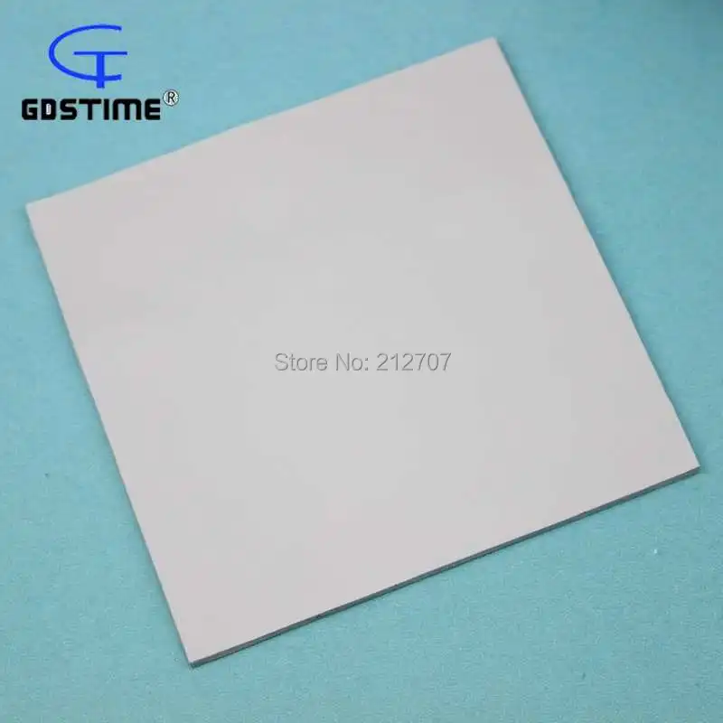 5 шт. Gdstime 100x100x1,5 мм белые проводящие теплоотводящие соединения, термопрокладки
5 шт. Gdstime 100x100x1,5 мм белые проводящие теплоотводящие соединения, термопрокладки