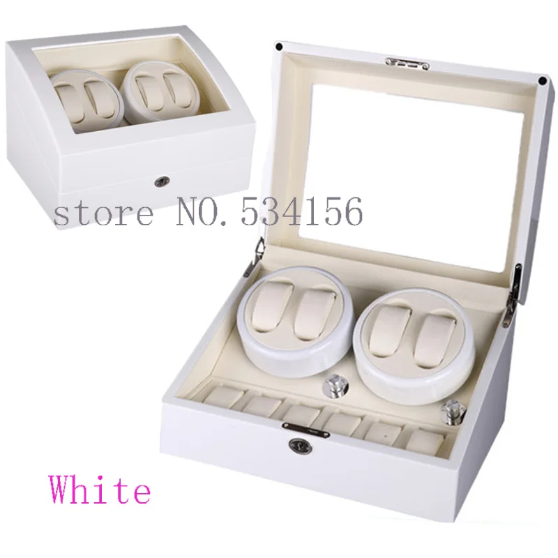 NEW 4+6 watch electric motor box automatic chain shake mechanical shaking device watch winder Watch box
NEW 4+6 watch electric motor box automatic chain shake mechanical shaking device watch winder Watch box