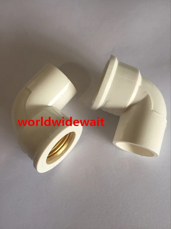 Pipe Fitting 1/2" Thread x 20mm Slip PVC Female Elbow Connector Adapter 2 Pcs
Pipe Fitting 1/2" Thread x 20mm Slip PVC Female Elbow Connector Adapter 2 Pcs