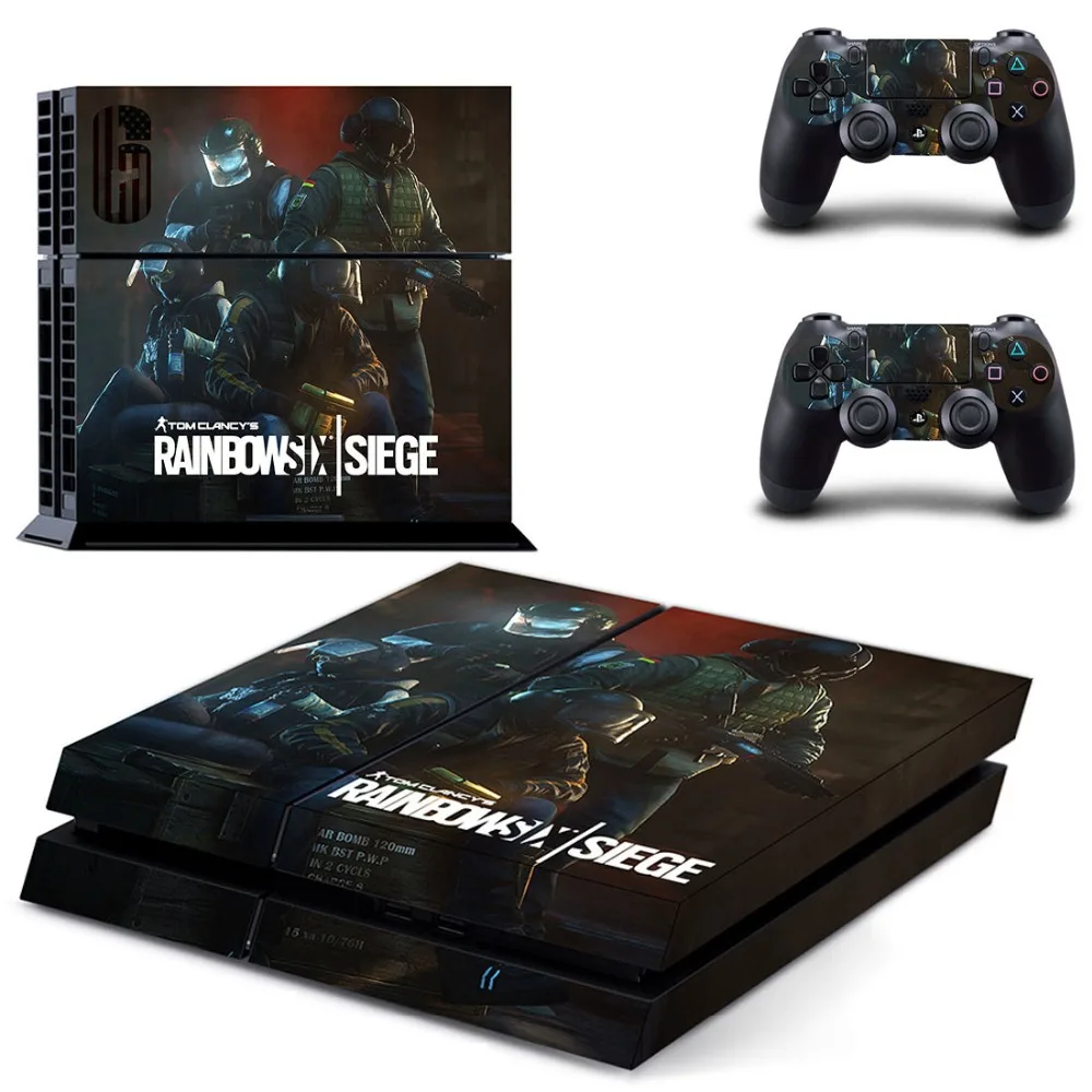 Наклейка Tom Clancy's Rainbow Six Блокировка PS4 наклейка для консоли PlayStation 4 и 2 контроллеров PS4 Наклейка
Наклейка Tom Clancy's Rainbow Six Блокировка PS4 наклейка для консоли PlayStation 4 и 2 контроллеров PS4 Наклейка