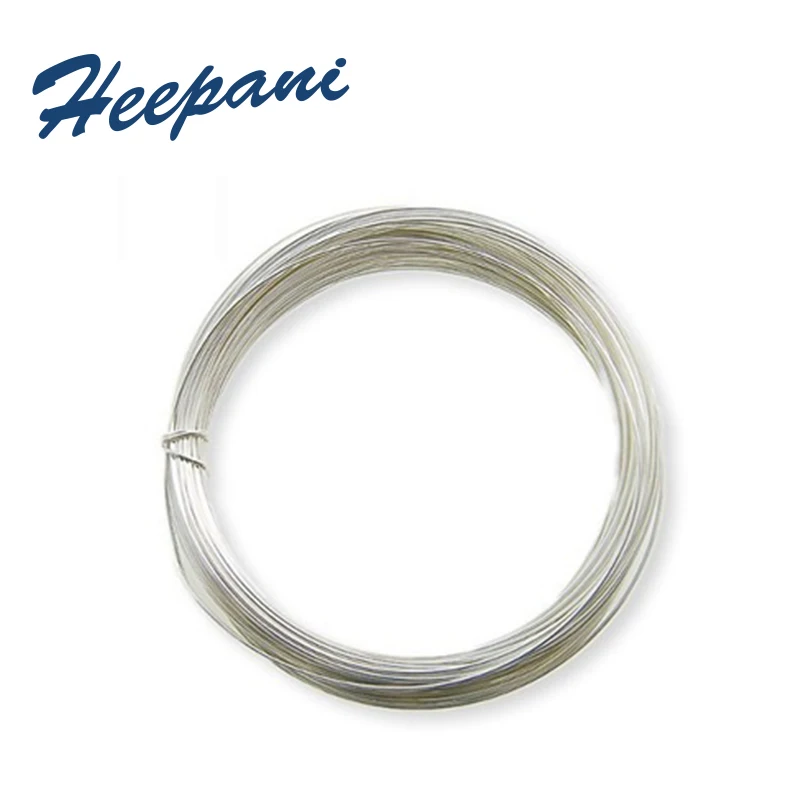 Customized 25m 99.99% Ag High Pure Silver Wire D1mm Conductive Silver Silk For Experimental Research
Customized 25m 99.99% Ag High Pure Silver Wire D1mm Conductive Silver Silk For Experimental Research