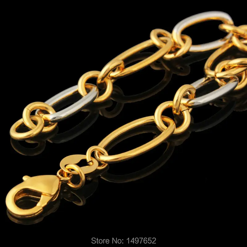 African/Kenya Hollow Two tone Bracelets Jewelry Gold/Silver Plated Chain & Link Trendy Brand Bracelet Men Women
African/Kenya Hollow Two tone Bracelets Jewelry Gold/Silver Plated Chain & Link Trendy Brand Bracelet Men Women