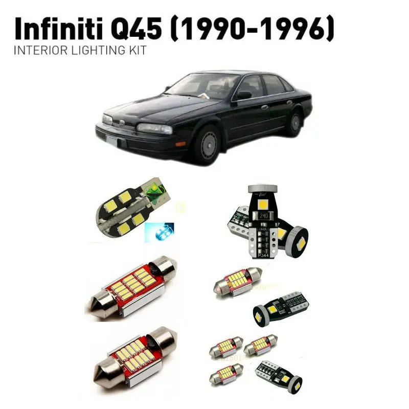 Led interior lights For Infiniti q45 1990-1996 15pc Led Lights For Cars lighting kit automotive bulbs Canbus
Led interior lights For Infiniti q45 1990-1996 15pc Led Lights For Cars lighting kit automotive bulbs Canbus
