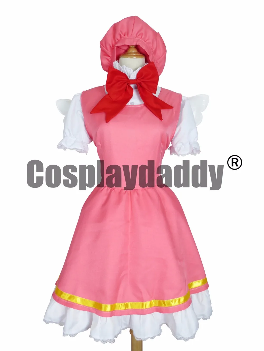 Cardcaptor Sakura kinomoto sakura cosplay costume Magical pink dress +hat+ wings
Cardcaptor Sakura kinomoto sakura cosplay costume Magical pink dress +hat+ wings