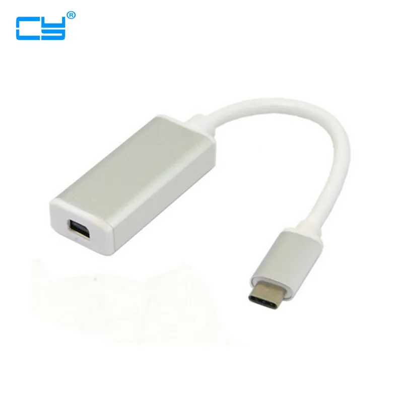 USB-C USB 3.1 Type C To Mini DisplayPort DP 1080p HDTV Adapter Cable With Silver Case For 2015 New 12 Inch Mac Book
USB-C USB 3.1 Type C To Mini DisplayPort DP 1080p HDTV Adapter Cable With Silver Case For 2015 New 12 Inch Mac Book