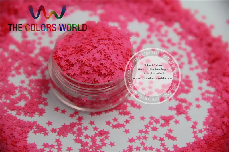 Solvent resistant Sparkles-Neon Pink Color Stars-shaped Glitter Confetti for Nail Polish and DIY decoration 1Pack =50g
Solvent resistant Sparkles-Neon Pink Color Stars-shaped Glitter Confetti for Nail Polish and DIY decoration 1Pack =50g
