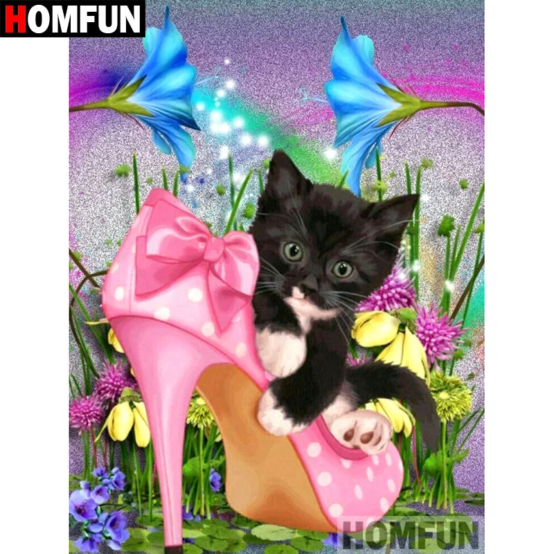 Картина для вышивки крестиком HOMFUN A07347, алмазная вышивка «кошачья обувь», полная выкладка, круглые, квадратные, для домашнего декора, «сделай сам»
Картина для вышивки крестиком HOMFUN A07347, алмазная вышивка «кошачья обувь», полная выкладка, круглые, квадратные, для домашнего декора, «сделай сам»