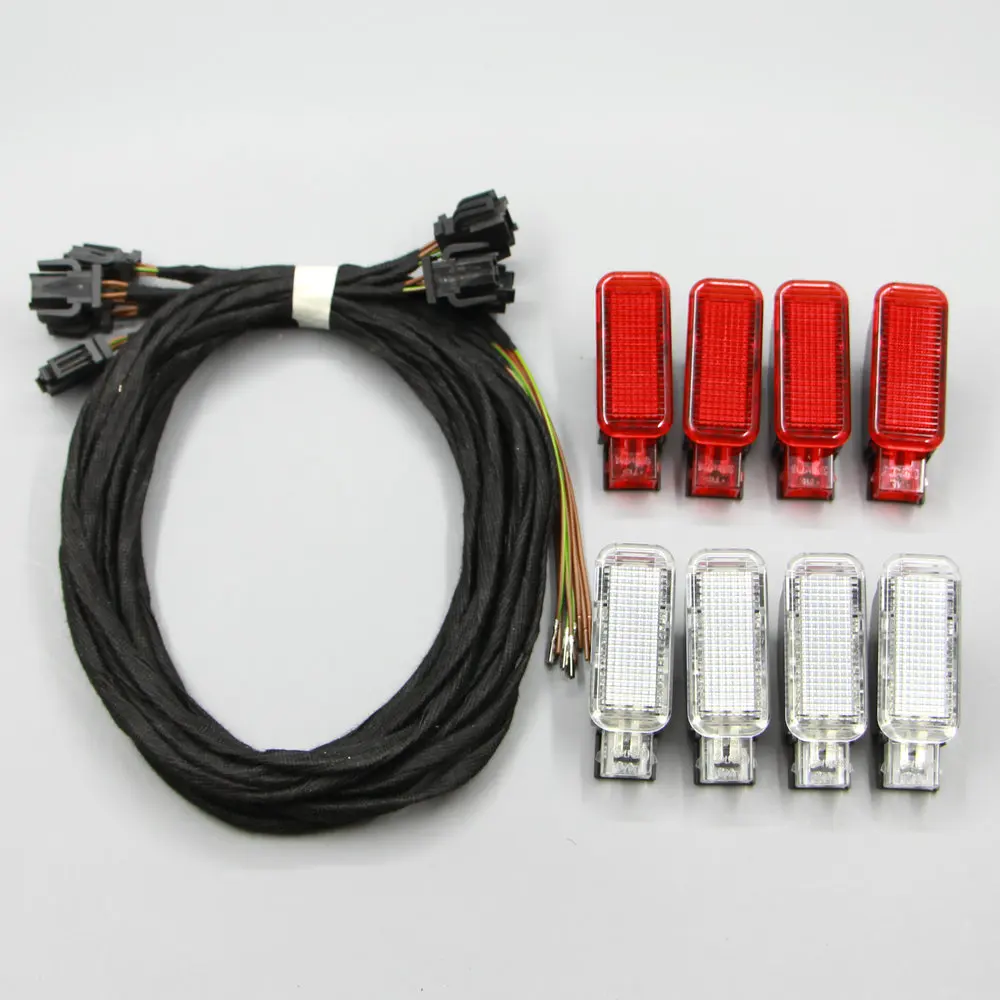 8 *PCS Pieces Set New Door Warning Lights lamp Apply to A3 A4 A5 A6 A7 A8 Q3 Q5 8KD 947 411 *4PCS \ 8KD 947 415C * 4PCS
8 *PCS Pieces Set New Door Warning Lights lamp Apply to A3 A4 A5 A6 A7 A8 Q3 Q5 8KD 947 411 *4PCS \ 8KD 947 415C * 4PCS