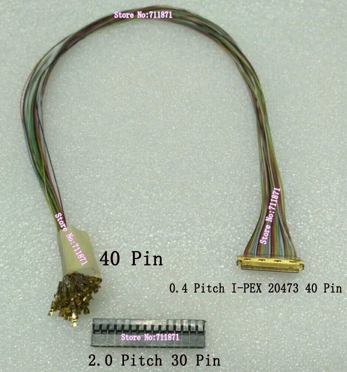 Custom 0.4 Pitch 40P I-PEX 20473 Screen Cable Line Full cables 40Pin Custom screen Line Cable IPEX 40Pin 40 line Screen cable
Custom 0.4 Pitch 40P I-PEX 20473 Screen Cable Line Full cables 40Pin Custom screen Line Cable IPEX 40Pin 40 line Screen cable