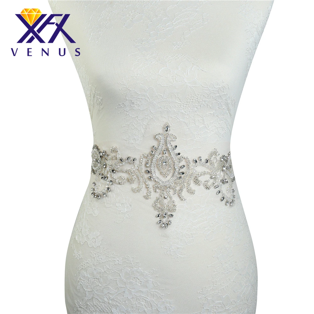 XINFANGXIU (10 Pieces)Handmade Sewing Rhinestone pearls beads patches waist large rhinestone appliques for wedding dress
XINFANGXIU (10 Pieces)Handmade Sewing Rhinestone pearls beads patches waist large rhinestone appliques for wedding dress