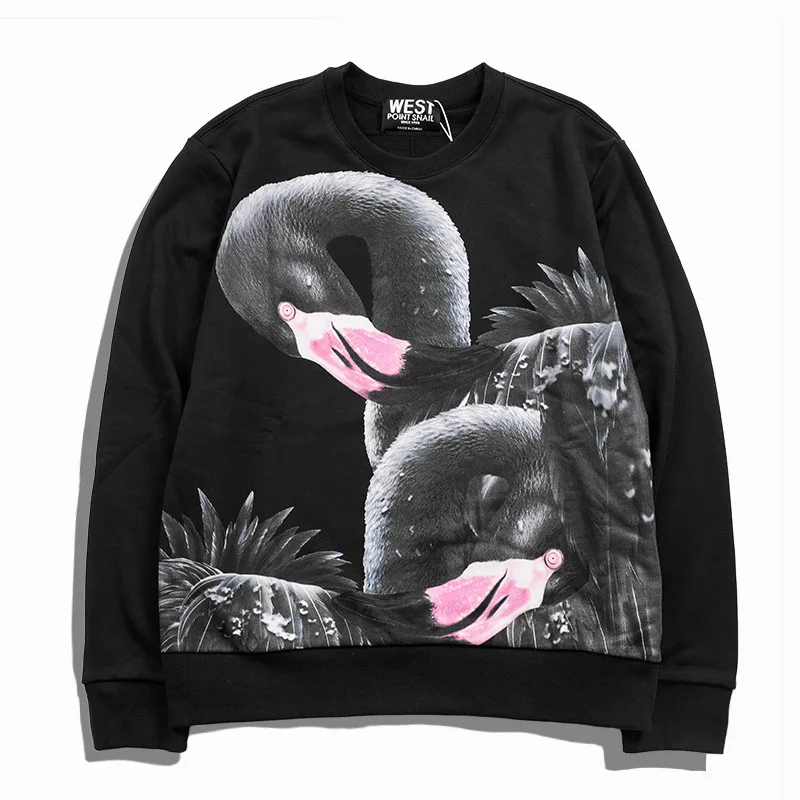 New High High Men Flamingo swan Hoodies Hoody hooded Sweatshirts velvet Cotton Drake Thicken Fleece Youth popular #D85
New High High Men Flamingo swan Hoodies Hoody hooded Sweatshirts velvet Cotton Drake Thicken Fleece Youth popular #D85