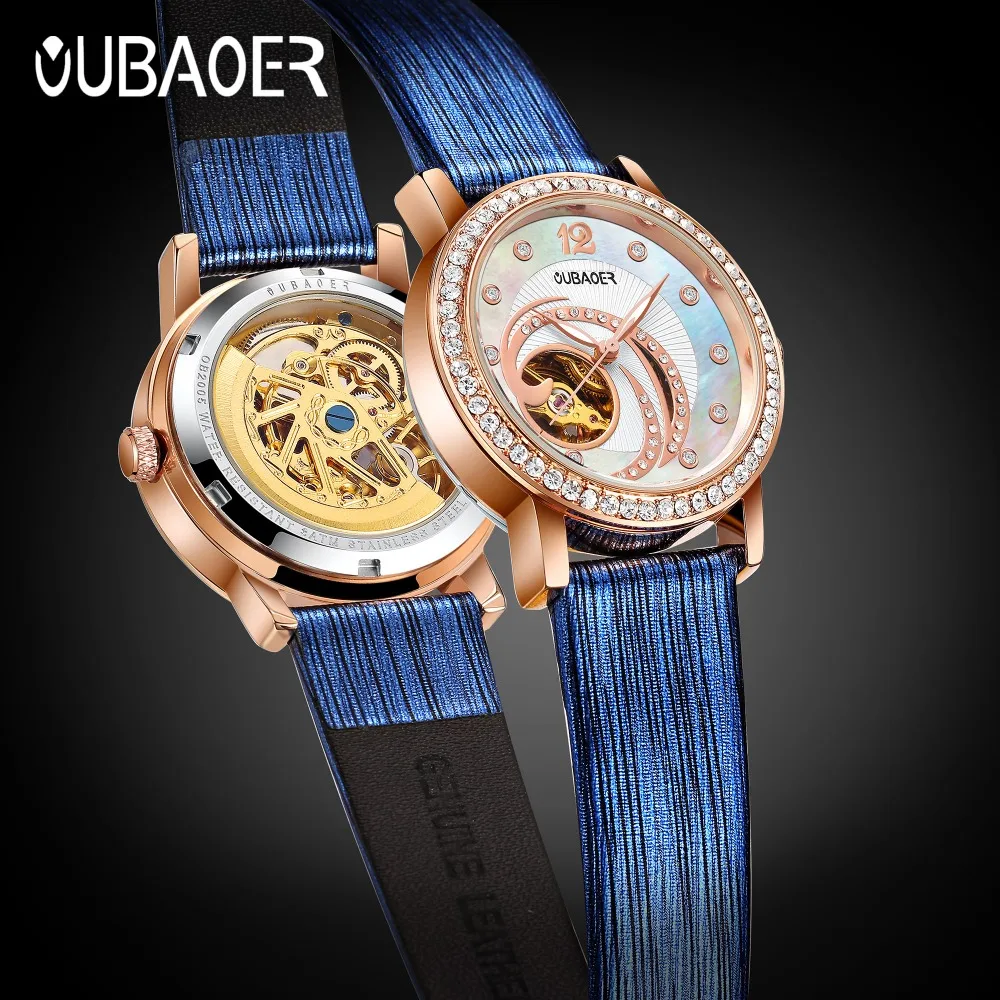 Fashion Casual Mechanical Watch Ladies Automatic Wrist Watch Women OUBAOER Clock Women Dress Watches Montre Femme
Fashion Casual Mechanical Watch Ladies Automatic Wrist Watch Women OUBAOER Clock Women Dress Watches Montre Femme