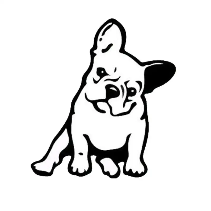 Adeeing 11.5*12.7CM French Bulldog Dog Vinyl Decal Window Decoration Lovely Animal Black/Silver Auto Cartoon Car Stickers
Adeeing 11.5*12.7CM French Bulldog Dog Vinyl Decal Window Decoration Lovely Animal Black/Silver Auto Cartoon Car Stickers