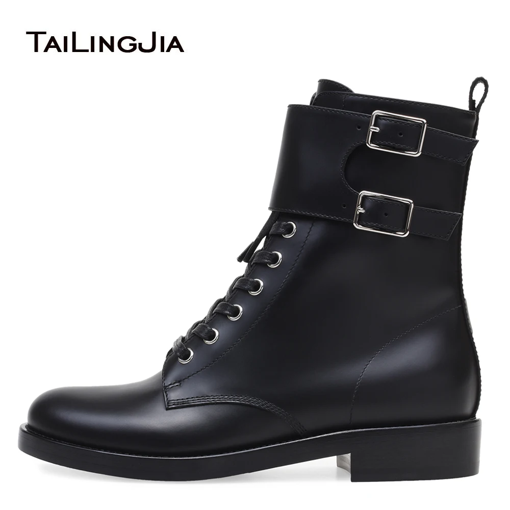 Black Combat Boots for Women Lace Up Motorcycle Boots Female Thick Heel Ankle Booties Ladies Block Heel Shoes Short Botas 2018
Black Combat Boots for Women Lace Up Motorcycle Boots Female Thick Heel Ankle Booties Ladies Block Heel Shoes Short Botas 2018