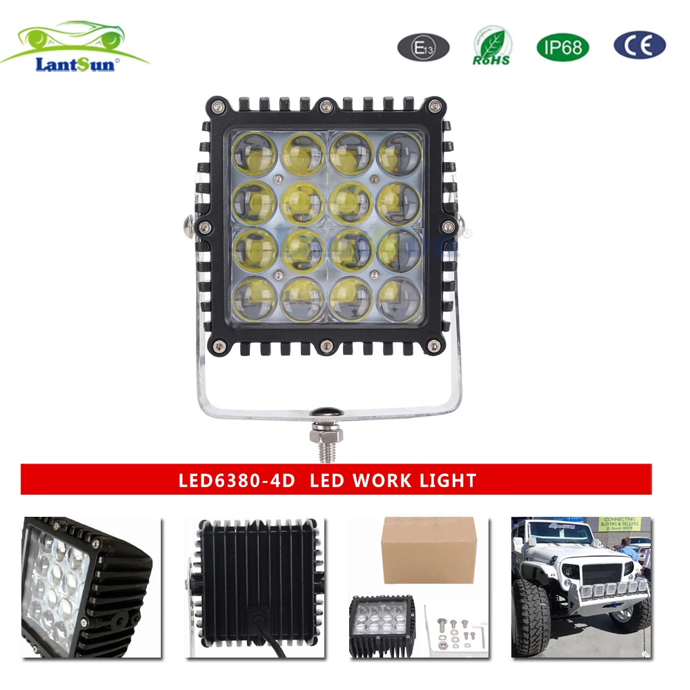 LED Light 1 Pcs 80W Spot LED Pods LED Cube Lights Driving Light Auxiliary Driving Lamp Front auto products Lantsun
LED Light 1 Pcs 80W Spot LED Pods LED Cube Lights Driving Light Auxiliary Driving Lamp Front auto products Lantsun