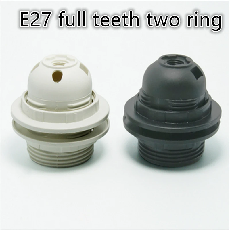 100pcs/lot E27 LED Plastic lamp Holder E27 Edison screw Light Bulb socket Holder DIY E27 socket base Free Shipping
100pcs/lot E27 LED Plastic lamp Holder E27 Edison screw Light Bulb socket Holder DIY E27 socket base Free Shipping