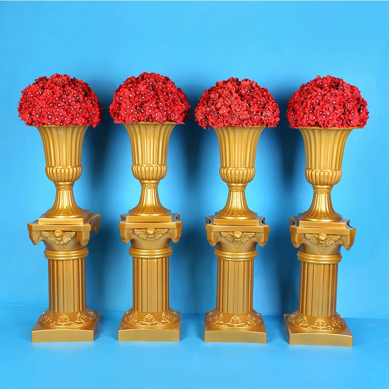 European Style Gold Out Artificial Roman Columns Plastic Pillars Road Cited Wedding Props Event Decoration Supplies 2 Pcs/lot
European Style Gold Out Artificial Roman Columns Plastic Pillars Road Cited Wedding Props Event Decoration Supplies 2 Pcs/lot