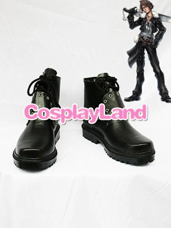 Final Fantasy VIII Squall Leonhart Black Cosplay Boots Shoes Game Party Cosplay Boots Custom Made for Adult Men Shoes
Final Fantasy VIII Squall Leonhart Black Cosplay Boots Shoes Game Party Cosplay Boots Custom Made for Adult Men Shoes