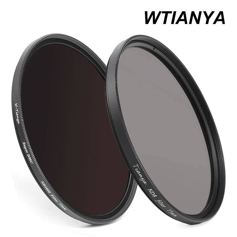 WTINAYA ND 8 ND 1000 ND Filter 52mm for Digital Camera Lens ( ND8 0.9 + ND1000 3.0 Neutral Density + Lens Cap )
WTINAYA ND 8 ND 1000 ND Filter 52mm for Digital Camera Lens ( ND8 0.9 + ND1000 3.0 Neutral Density + Lens Cap )