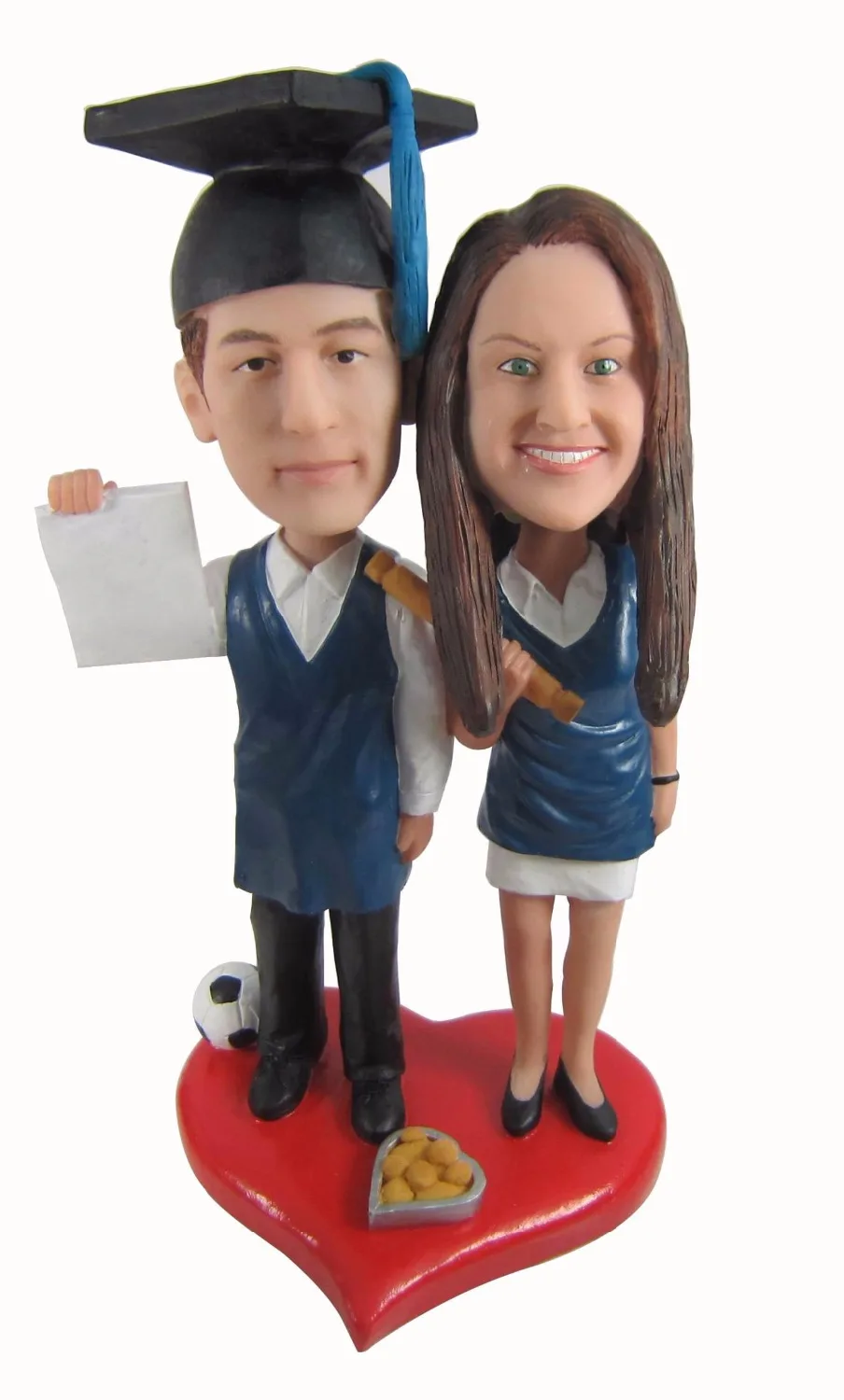 Express free shipping Personalized bobblehead doll graduation couple wedding gift wedding decoration polyresin Custom doll
Express free shipping Personalized bobblehead doll graduation couple wedding gift wedding decoration polyresin Custom doll