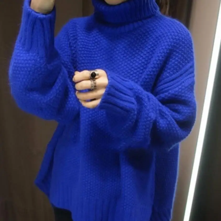 autumn and winter women pullovers loose thickened twist long sleeves sweater coat
autumn and winter women pullovers loose thickened twist long sleeves sweater coat