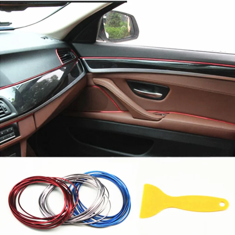 5M Interior Sticker Decoration Strip Car Styling For KIA Rio k2 k3 K4 k5 Cadenza Forte Ceed KX3 KX5 Forte Sportage R Venga cross
5M Interior Sticker Decoration Strip Car Styling For KIA Rio k2 k3 K4 k5 Cadenza Forte Ceed KX3 KX5 Forte Sportage R Venga cross