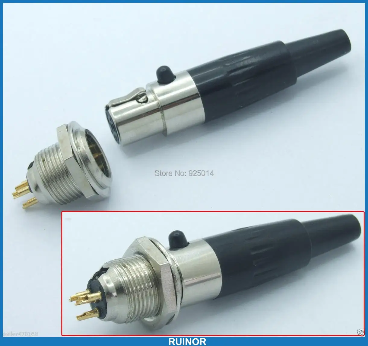 10 комплектов разъемов-Mini XLR 3-контактный Мужской кабель встроенный в линию разъем маленький 3-контактный TA3F женский
10 комплектов разъемов-Mini XLR 3-контактный Мужской кабель встроенный в линию разъем маленький 3-контактный TA3F женский
