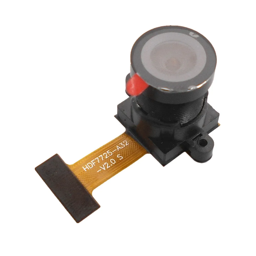 OV7725 300,000 pixe wide-angle 160 degree for video intercom door lock camera module Suitable for ESP32 Night vision HDF7725-A32
OV7725 300,000 pixe wide-angle 160 degree for video intercom door lock camera module Suitable for ESP32 Night vision HDF7725-A32