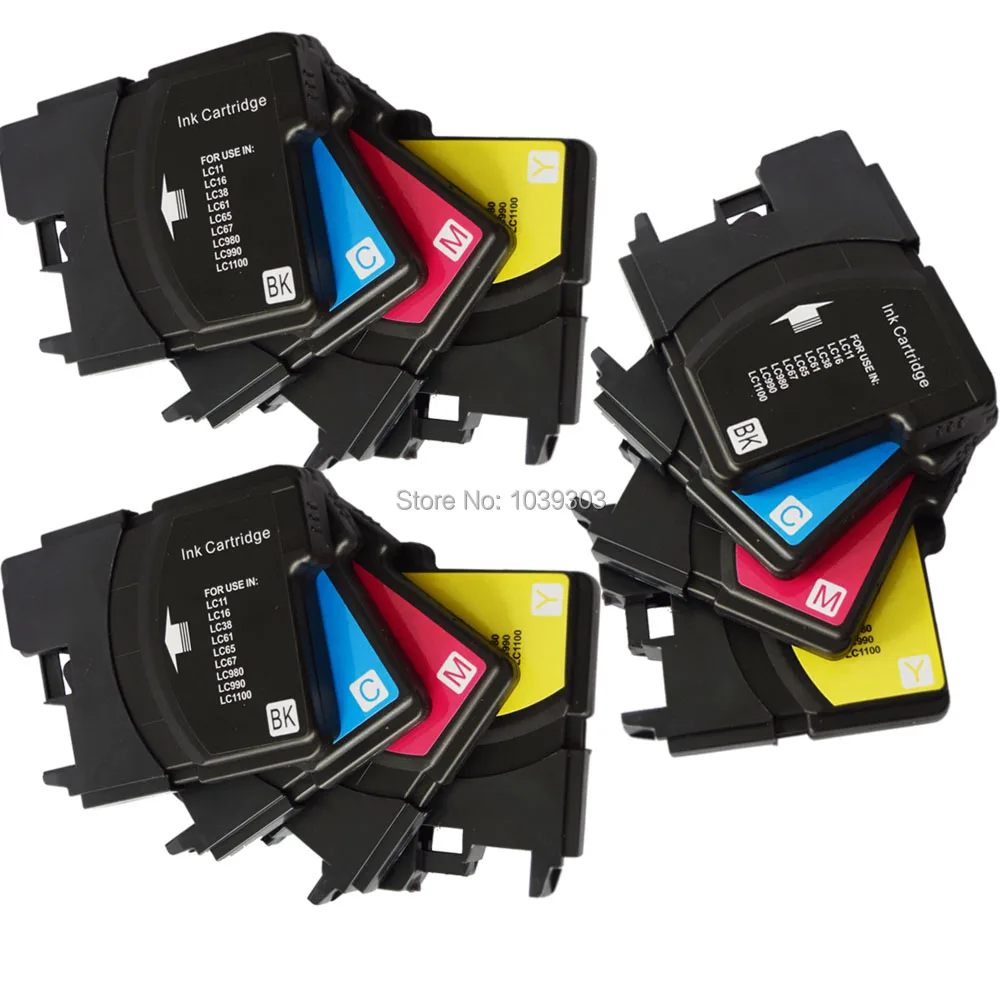 12x Ink cartridge LC61 LC65 LC990 LC1100 Compatible For Brother MFC-490CN MFC-990CW MFC-990C MFC-5490C MFC-6490CW MFC-6490CN
12x Ink cartridge LC61 LC65 LC990 LC1100 Compatible For Brother MFC-490CN MFC-990CW MFC-990C MFC-5490C MFC-6490CW MFC-6490CN