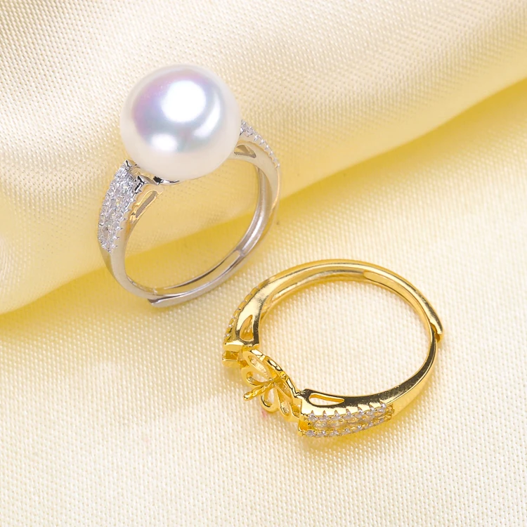 Classic Rings Holder Settings S925 Sterling Silver Pearl Rings Findings Women DIY Pearl Rings Components 3Pieces/Lot
Classic Rings Holder Settings S925 Sterling Silver Pearl Rings Findings Women DIY Pearl Rings Components 3Pieces/Lot