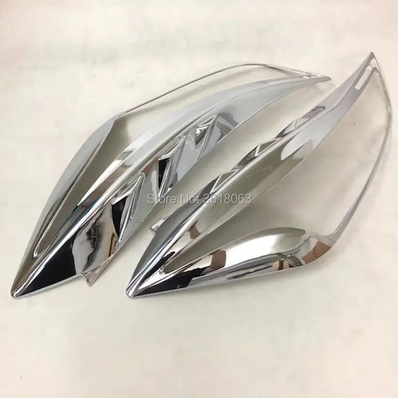 For Nissan Kicks 2017 2018 Front Headlights Lamp Cover Trim Frame Garnish ABS Chrome Stickers Car-Styling Accessories
For Nissan Kicks 2017 2018 Front Headlights Lamp Cover Trim Frame Garnish ABS Chrome Stickers Car-Styling Accessories