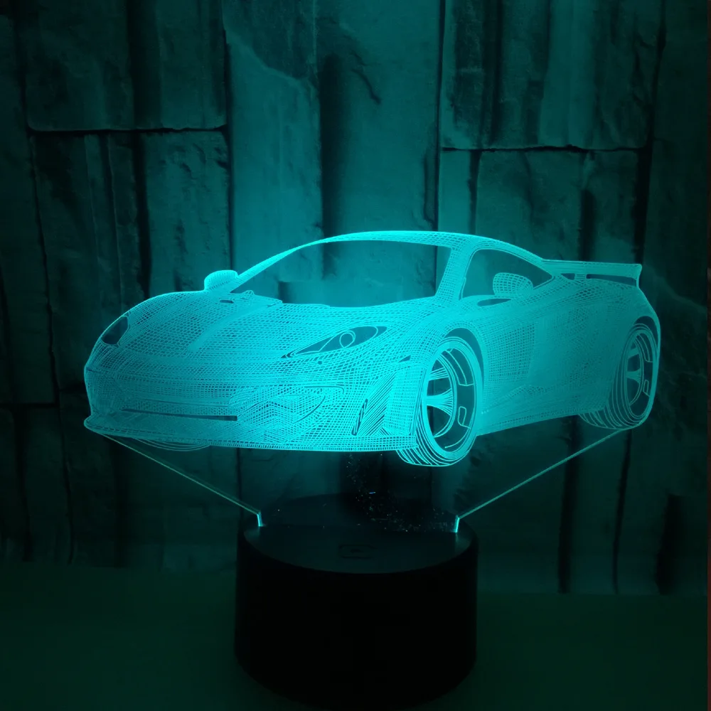 Лидер продаж, автомобильные Цветные 3d лампы, спортивный автомобиль, креативные визуальные стерео 3d настольные лампы для гостиной, современные настольные лампы
Лидер продаж, автомобильные Цветные 3d лампы, спортивный автомобиль, креативные визуальные стерео 3d настольные лампы для гостиной, современные настольные лампы