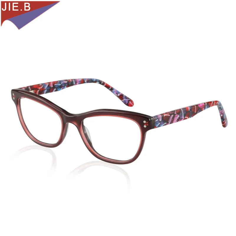 2017 Fashion brand women Cat eye Acetate eyeglasses frame Women Prescription Eyeglasses Female myopia Eyewear frame
2017 Fashion brand women Cat eye Acetate eyeglasses frame Women Prescription Eyeglasses Female myopia Eyewear frame
