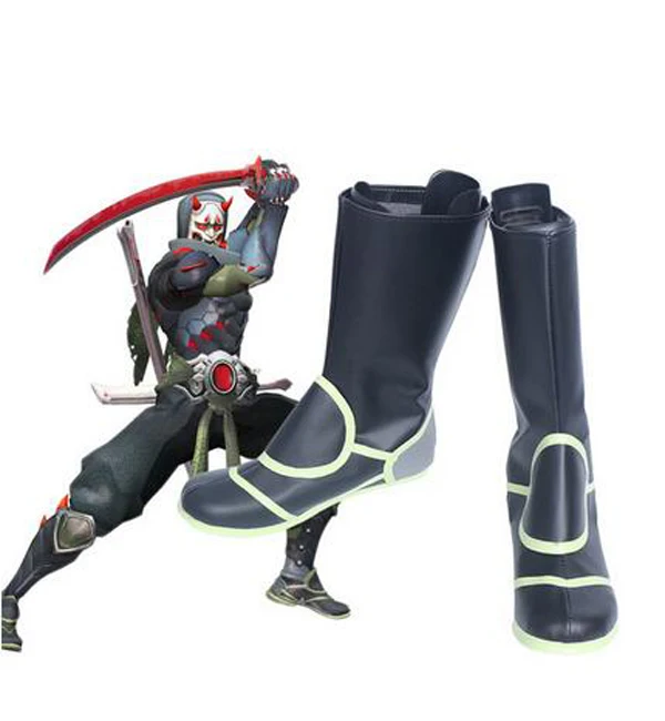 OW Genji Skin Oni Cosplay Boots Shoes Game Party Cosplay Boots Custom Made for Men Shoes
OW Genji Skin Oni Cosplay Boots Shoes Game Party Cosplay Boots Custom Made for Men Shoes