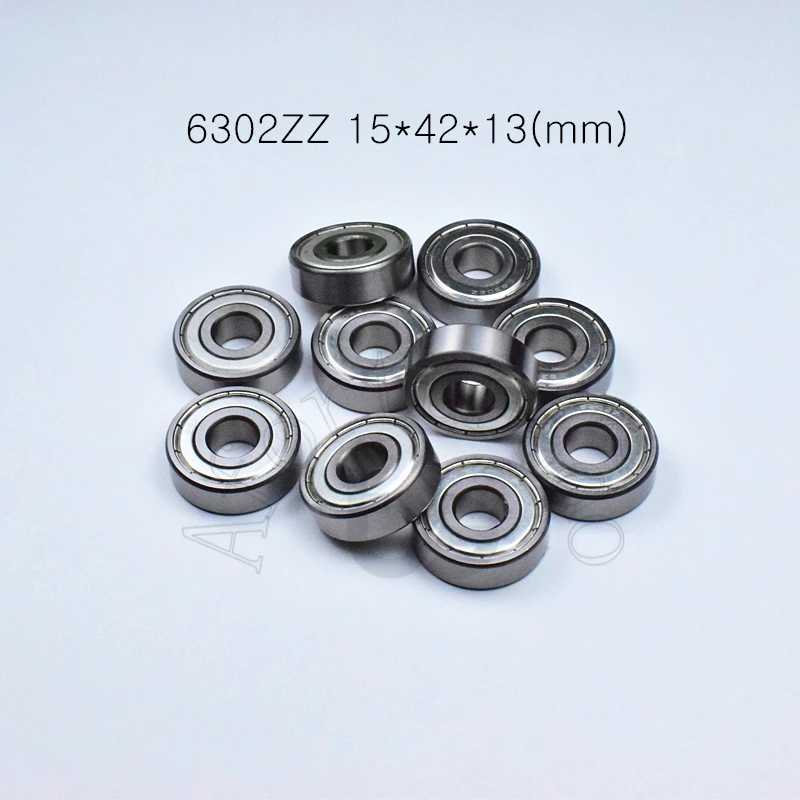 6302ZZ 1pcs Bearing15*42*13(mm) free shipping chrome steel Metal Sealed High speed Mechanical equipment parts
6302ZZ 1pcs Bearing15*42*13(mm) free shipping chrome steel Metal Sealed High speed Mechanical equipment parts