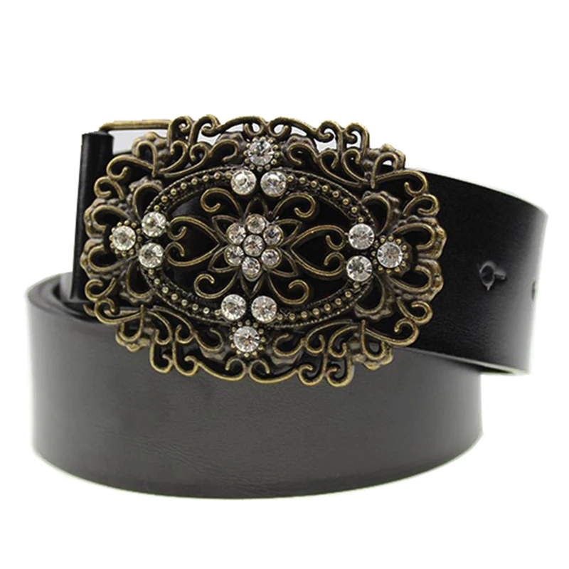 Summer Buckle Diamond Belt Fashion Brand Wide Belt Women Pearl Retro Women Leather Belt Genuine With Rhinestones Waistband
Summer Buckle Diamond Belt Fashion Brand Wide Belt Women Pearl Retro Women Leather Belt Genuine With Rhinestones Waistband