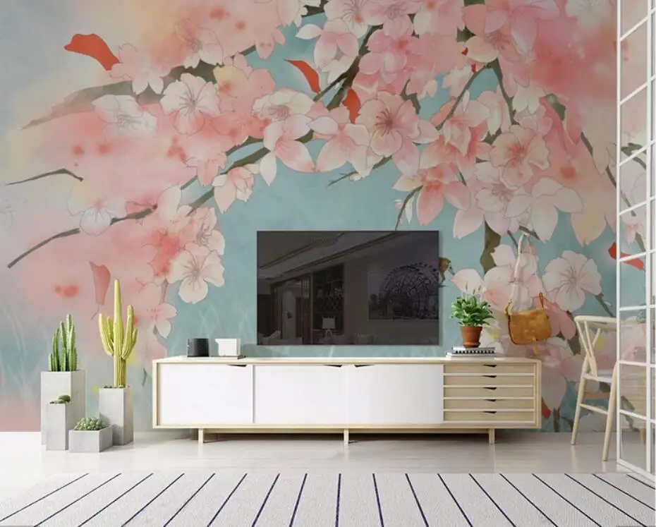 Peach Blossom Flower Wallpaper for s 3 D Mural Decals 3D Art Papers Roll Printed Photo papers Contact Paper
Peach Blossom Flower Wallpaper for s 3 D Mural Decals 3D Art Papers Roll Printed Photo papers Contact Paper