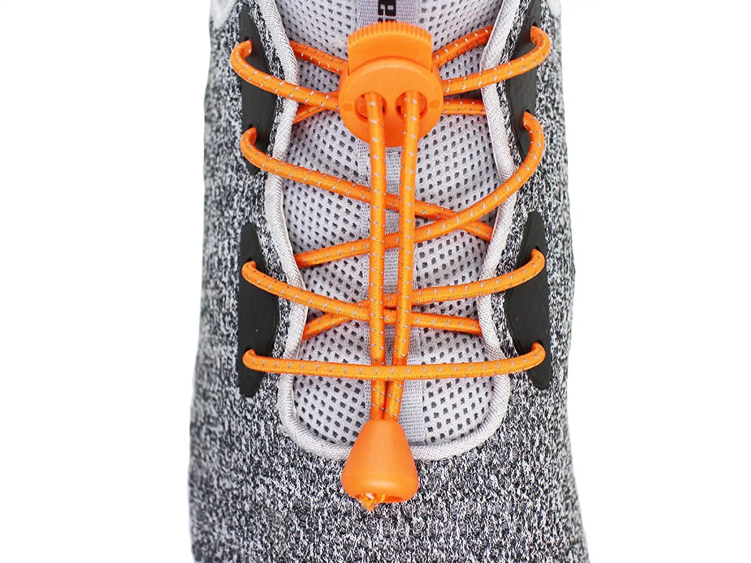 Reflective Elastic Lock Shoe Laces None Tie Shoelaces by Sneaker Shoestrings Running/Jogging/Triathlon 120cm
Reflective Elastic Lock Shoe Laces None Tie Shoelaces by Sneaker Shoestrings Running/Jogging/Triathlon 120cm