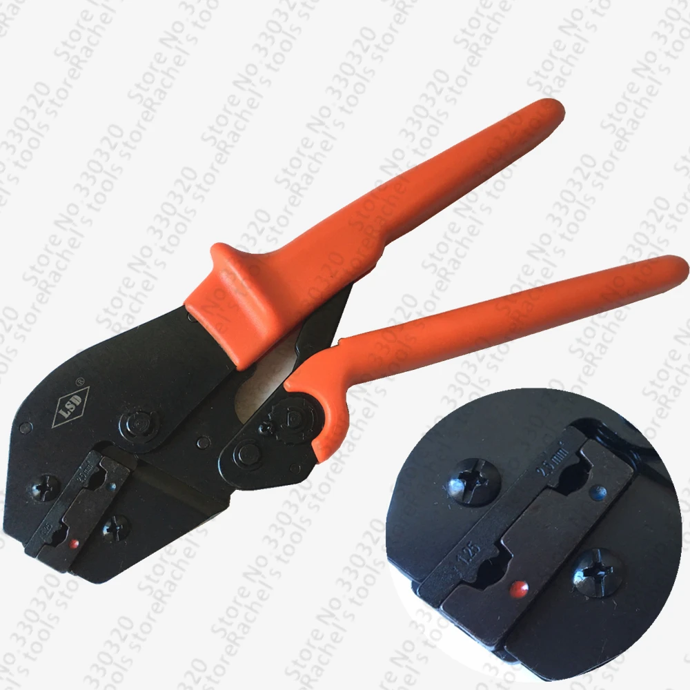 Energy-saving ratchet crimping tool for flag design terminal and connector AP-07FL crimper 1.25-2.5mm2
Energy-saving ratchet crimping tool for flag design terminal and connector AP-07FL crimper 1.25-2.5mm2