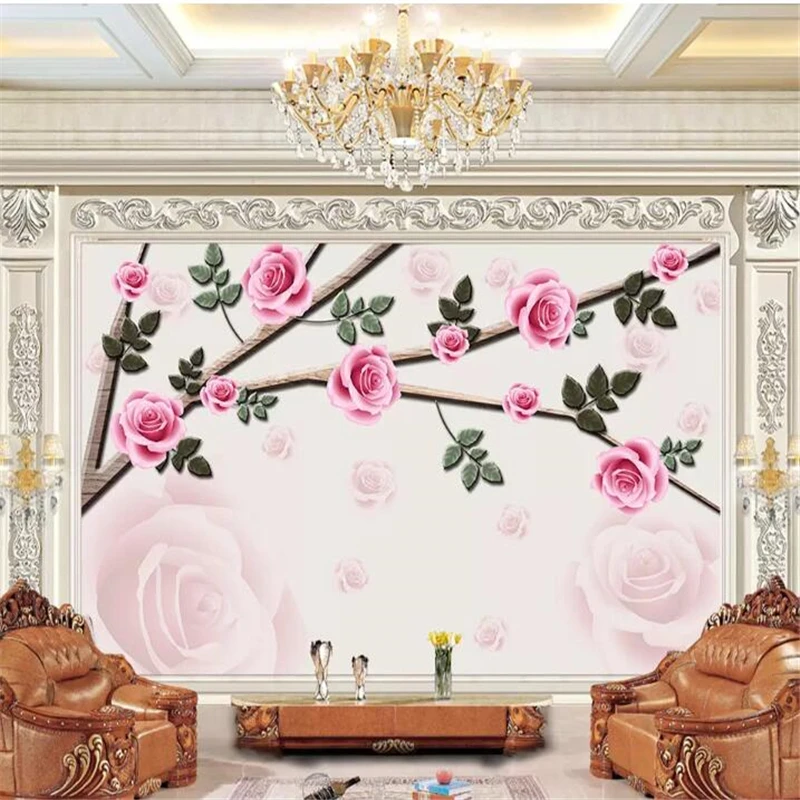 wellyu papel de parede para quarto Custom wallpaper Beautiful romantic flower tree living room TV background wall decoration
wellyu papel de parede para quarto Custom wallpaper Beautiful romantic flower tree living room TV background wall decoration