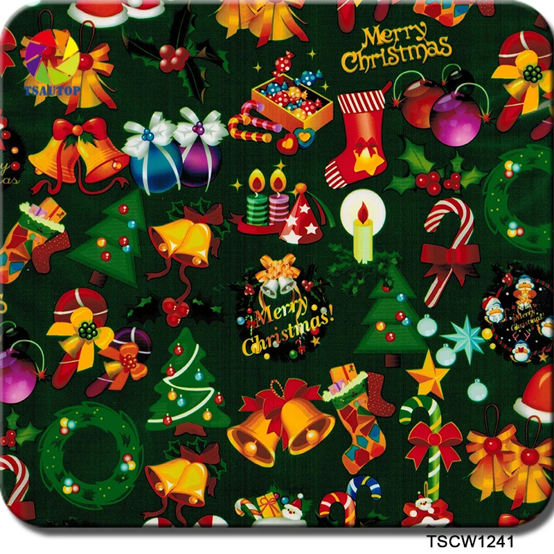 CS1241 0.5m 10Sqm Christamas Designs water Transfer Printing Hydrographic Film dipping film
CS1241 0.5m 10Sqm Christamas Designs water Transfer Printing Hydrographic Film dipping film