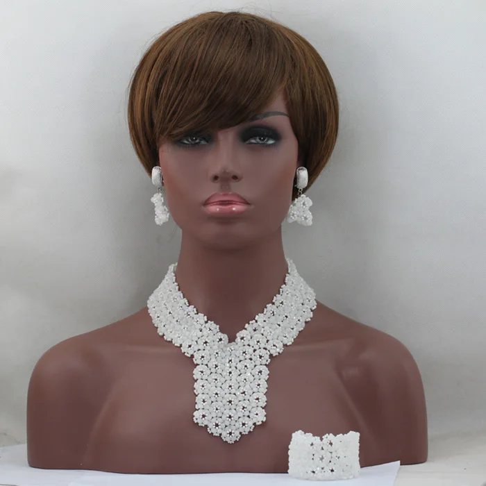 2017 New Romantic Cream White Chunky Costume Crystal Beads Nigerian Wedding African Beads Jewelry Set New Free Shipping ABL632
2017 New Romantic Cream White Chunky Costume Crystal Beads Nigerian Wedding African Beads Jewelry Set New Free Shipping ABL632