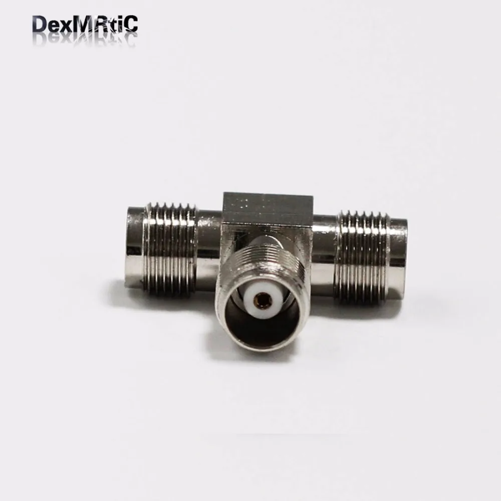 1pc TNC female switch 2*TNC female jack T Type splitter 3-way RF Coax Adapter convertor straight Nickelplated NEW wholesale
1pc TNC female switch 2*TNC female jack T Type splitter 3-way RF Coax Adapter convertor straight Nickelplated NEW wholesale