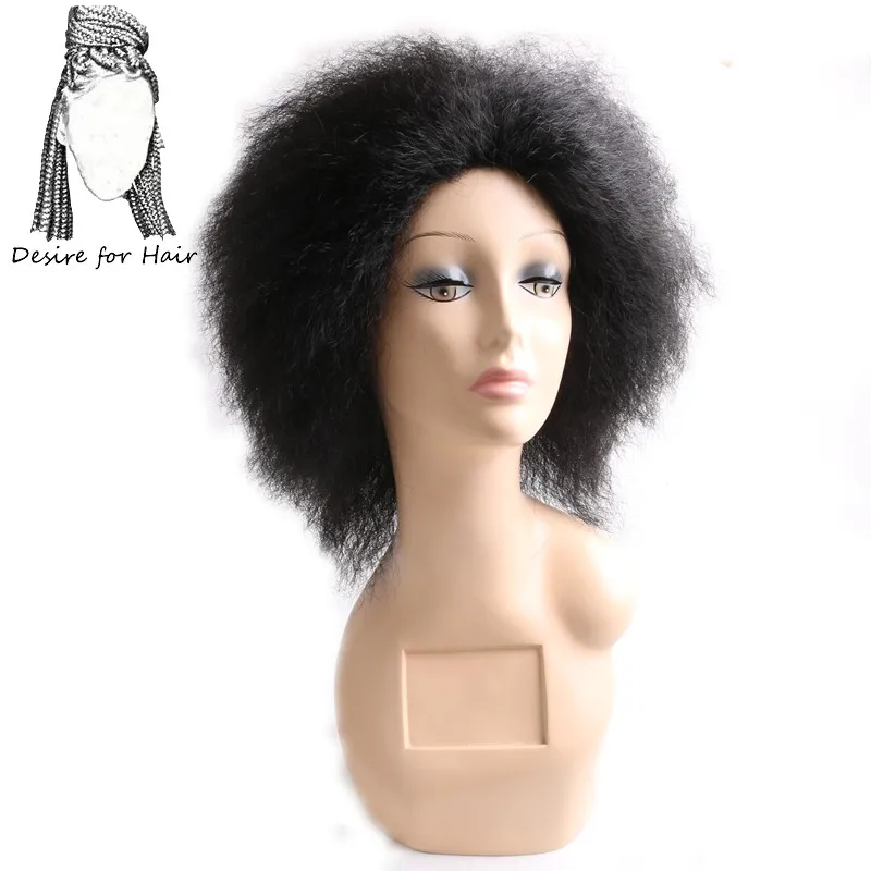 Desire for hair 1pc 100g 6inch big bouncy afro kinky straight short synthetic wigs black 99J colors for party and cosplay
Desire for hair 1pc 100g 6inch big bouncy afro kinky straight short synthetic wigs black 99J colors for party and cosplay