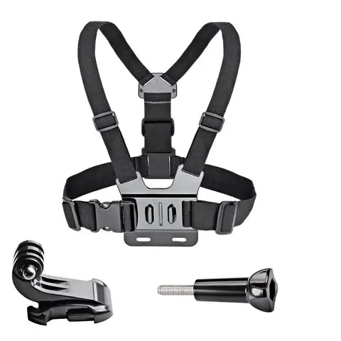 Sangle de poitrine réglable pour caméra de sport, support de poitrine, ceinture SFP, accessoires GoPro, HD Hero8, 7/6, 5, 4, 3, 3, 1, 2, SJ4000, SJ5000