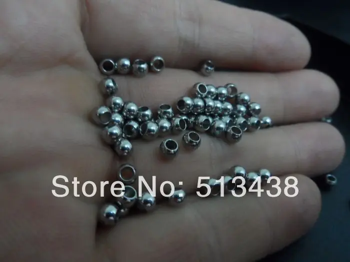 4mm Lot 100pcs Surgical Stainless Steel solid loose beads jewelry finding / making
4mm Lot 100pcs Surgical Stainless Steel solid loose beads jewelry finding / making