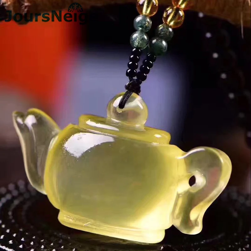 Wholesale Fine Yellow Natural Crystal Pendant Teapot Pendant Beads Chain Crystal Necklace Lucky for Women Men Fashion Jewelry
Wholesale Fine Yellow Natural Crystal Pendant Teapot Pendant Beads Chain Crystal Necklace Lucky for Women Men Fashion Jewelry