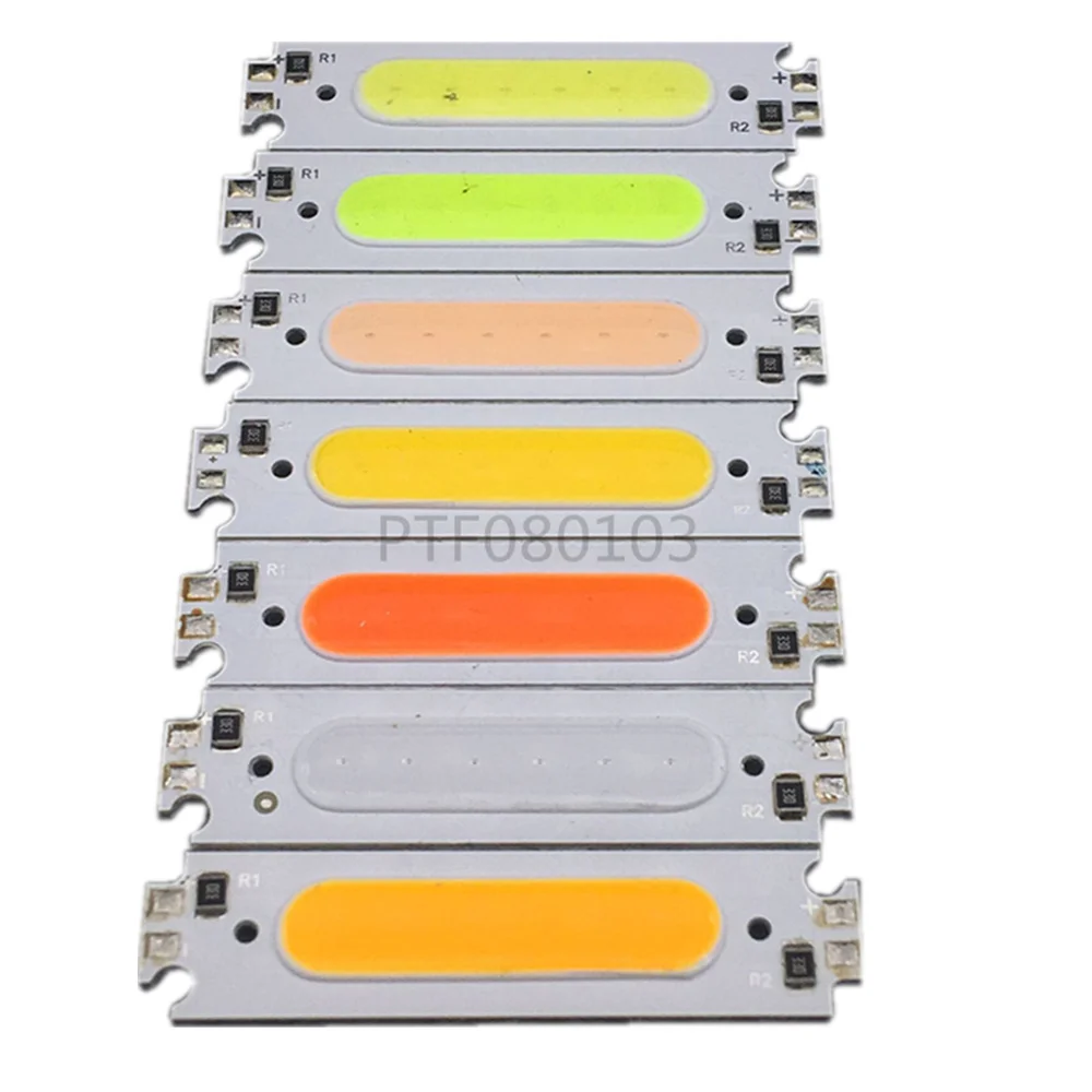 ЛАМПОЧКИ 60*15 мм COB Светодиодная лампа 12 В 2 Вт Светодиодный диодный чип освещения Красный Синий Розовый Зеленый Желтый Белый Цвет для DIY Автомобильные лампы Лампы
ЛАМПОЧКИ 60*15 мм COB Светодиодная лампа 12 В 2 Вт Светодиодный диодный чип освещения Красный Синий Розовый Зеленый Желтый Белый Цвет для DIY Автомобильные лампы Лампы