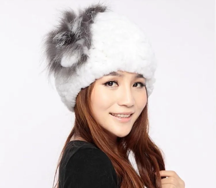 winter fur hat with natural rex rabbit fur.black white brown gray autumn women handmade knitted warm fur hats H5112
winter fur hat with natural rex rabbit fur.black white brown gray autumn women handmade knitted warm fur hats H5112
