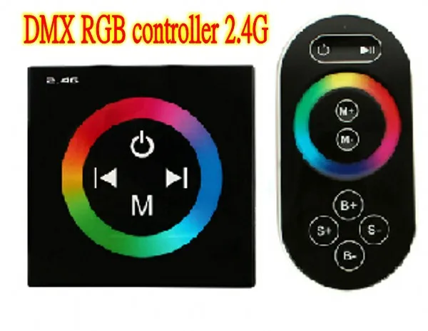 TM083 2.4G RF Remote + RGB DMX controller Wall touch panel control 3CH x 4A Free Shipping
TM083 2.4G RF Remote + RGB DMX controller Wall touch panel control 3CH x 4A Free Shipping